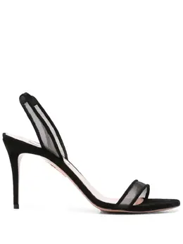 Aquazzura: Прозрачные сандалии  So Nude