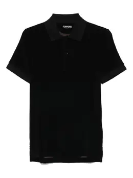TOM FORD: Чёрное поло 