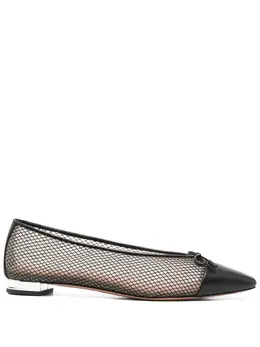 Aquazzura: Чёрные балетки 