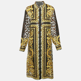 Versace: Чёрная рубашка  Baroque