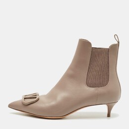 Valentino: Розовые ботинки  VLogo