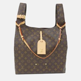 Louis Vuitton: Коричневая сумка на руку 