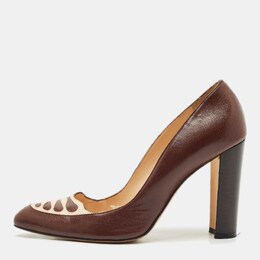 Manolo Blahnik: Коричневые туфли 