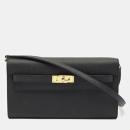 Hermes: Чёрный кошелёк  Kelly