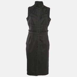 Saint Laurent Paris: Чёрное платье 