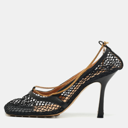 Bottega Veneta: Чёрные туфли  Stretch