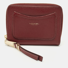 Lancel: Бордовый кошелёк 