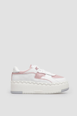 Valentino: Белые кроссовки 