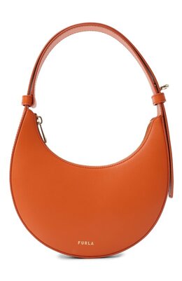 Furla: Оранжевая сумка 
