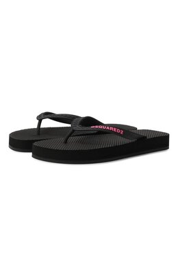 Dsquared2: Чёрные шлёпанцы 