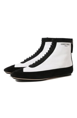 Giorgio Armani: Белые ботинки 