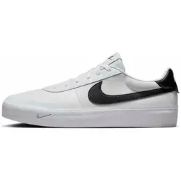NIKE: Белые кеды  Court