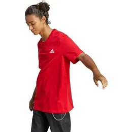 adidas: Красная футболка  Essentials