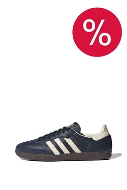 Adidas: Синие кроссовки  Samba