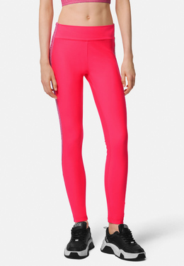 VERSACE JEANS COUTURE: Розовые легинсы 