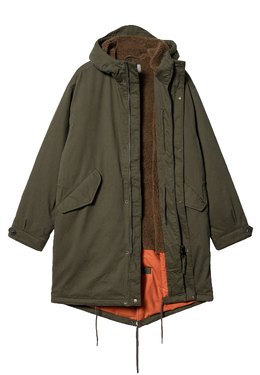 CARHARTT WIP: Зелёный пуховик 
