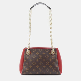 Louis Vuitton: Коричневая сумка 
