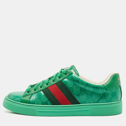 Gucci: Зелёные кроссовки  Ace