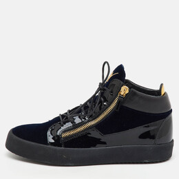 Giuseppe Zanotti: Голубые кроссовки  Frankie