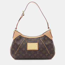 Louis Vuitton: Коричневая сумка 