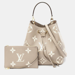 Louis Vuitton: Бежевая сумка 
