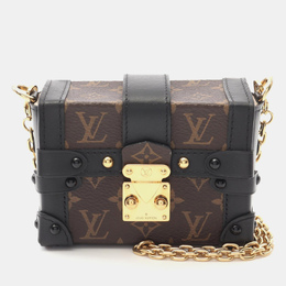 Louis Vuitton: Коричневая сумка через плечо 