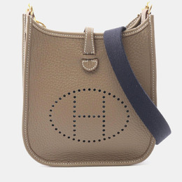 Hermes: Коричневая сумка через плечо 