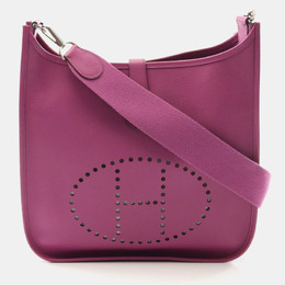 Hermes: Фиолетовая сумка 