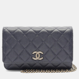 Chanel: Синий кошелёк 