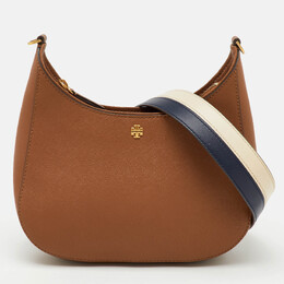 Tory Burch: Бежевая сумка 