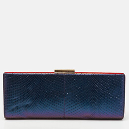 Salvatore Ferragamo: Красный клатч 
