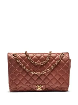 CHANEL Pre-Owned: Коричневая сумка 