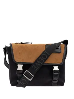 LOEWE: Коричневая сумка 