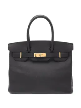 Hermès Pre-Owned: Чёрная сумка 