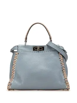 Fendi Pre-Owned: Голубая сумка 