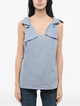 Chloé: Льняной топ 