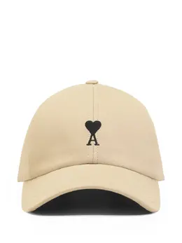 AMI Paris: Бежевая кепка  Ami de Cœur