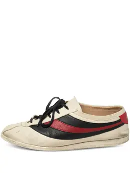 Gucci Pre-Owned: Белые кроссовки 