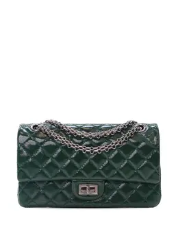 CHANEL Pre-Owned: Зелёная сумка 