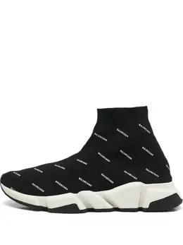 Balenciaga Pre-Owned: Чёрные кроссовки 