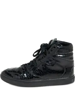 Balenciaga Pre-Owned: Чёрные кроссовки 
