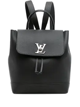 Louis Vuitton Pre-Owned: Серебристый рюкзак 