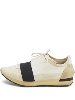 Balenciaga Pre-Owned: Белые кроссовки 