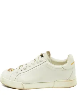 Dolce & Gabbana Pre-Owned: Белые кроссовки 