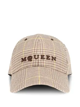 Alexander McQueen: Бежевая кепка 