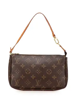 Louis Vuitton Pre-Owned: Коричневая сумка 
