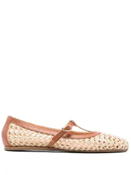 Ancient Greek Sandals: Бежевые балетки 
