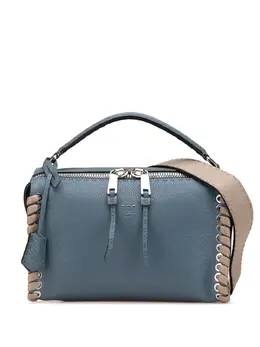 Fendi Pre-Owned: Голубая сумка 