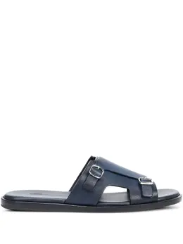 Santoni: Голубые сандалии 