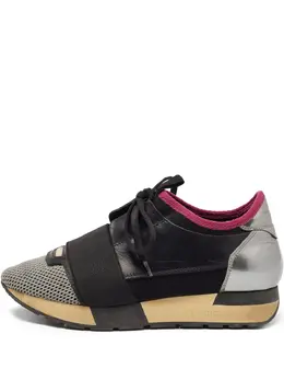Balenciaga Pre-Owned: Чёрные кроссовки 
